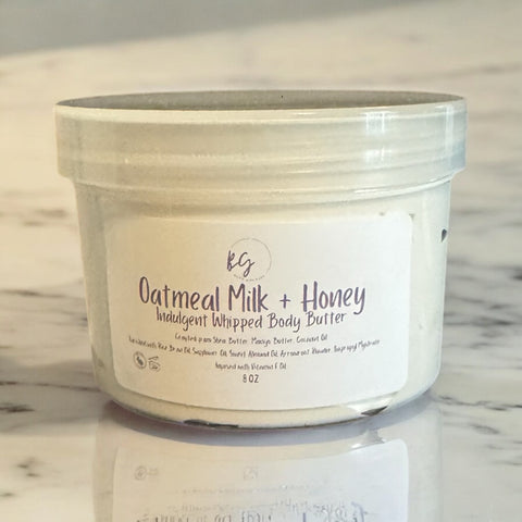 Oatmeal Milk-N-Honey Whipped Body Butter