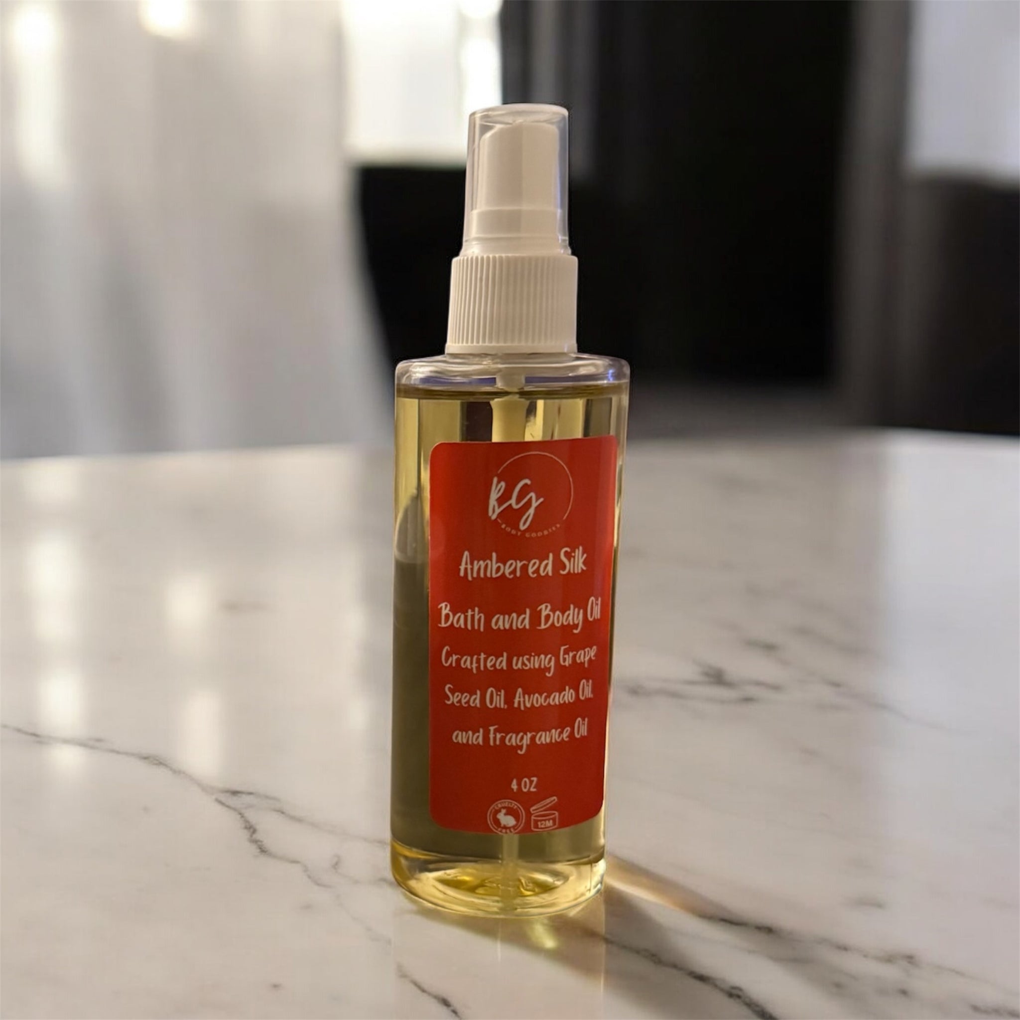 Ambered Silk Bath & Body Oil